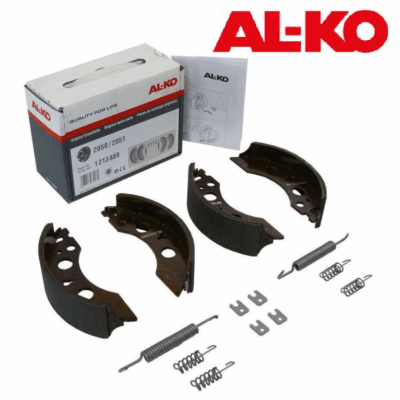 Genuine AL-KO Brake Shoes Set 1732461 1213889 (2050/2051)  200mmx50mm