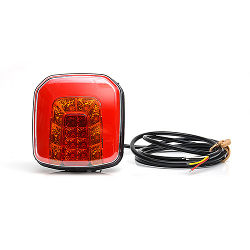 WAS 12-24V LED Square Slimline Combination Lamp - Image 2