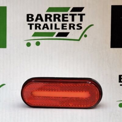 10-30V LED Glo Red Rear Marker/Reflector