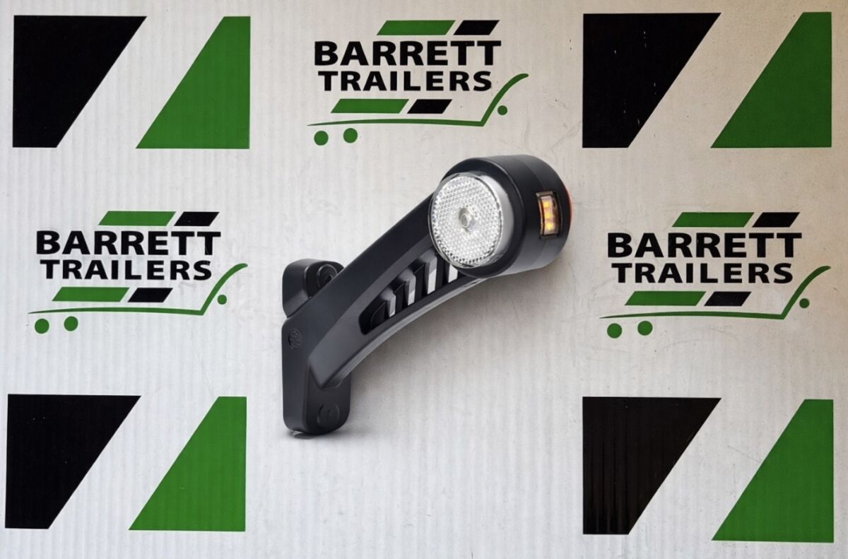 WAS 9-36V LED 45° RH Red/White/Amber Outline Marker Lamp