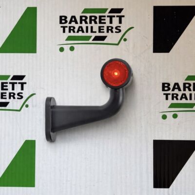 WAS 10-30V LED Right Hand Red/White 90° Outline Marker Lamp