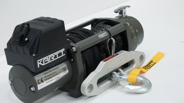 KARTT 11500 lbs 12v Electric Winch Synthetic Rope - Image 4