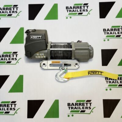 KARTT 4500 lbs 12v Electric Winch with Synthetic Rope