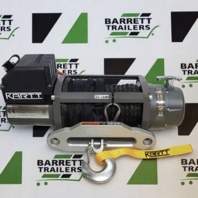 KARTT 9500 lbs 12v Electric Winch Synthetic Rope
