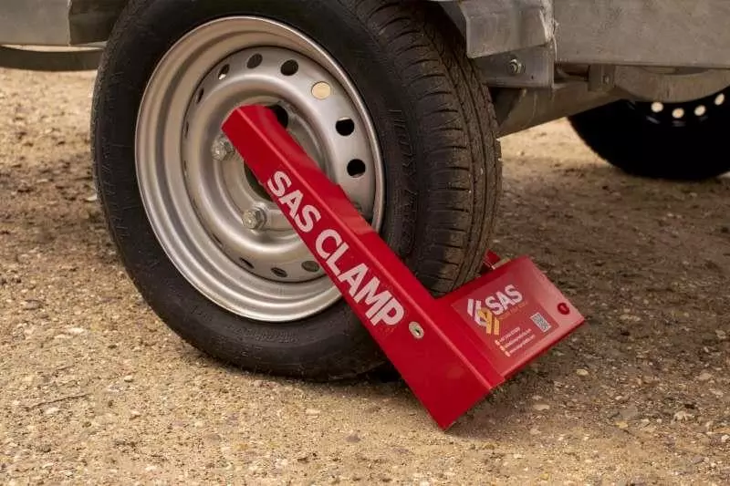 Original HD3 SAS Wheel clamp for Steel Wheels 1231701