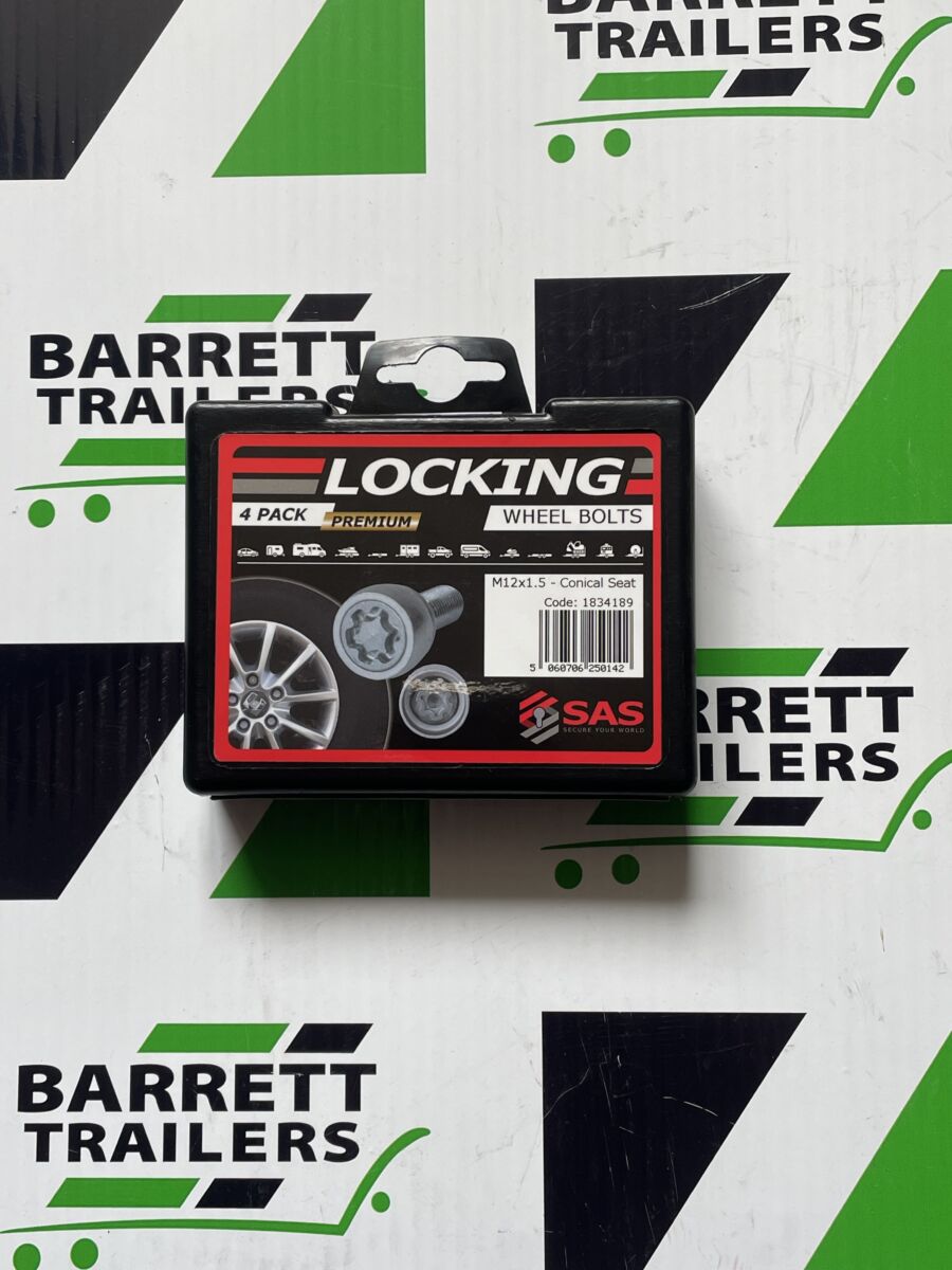 SAS Conical Wheel Bolts 4 Pack