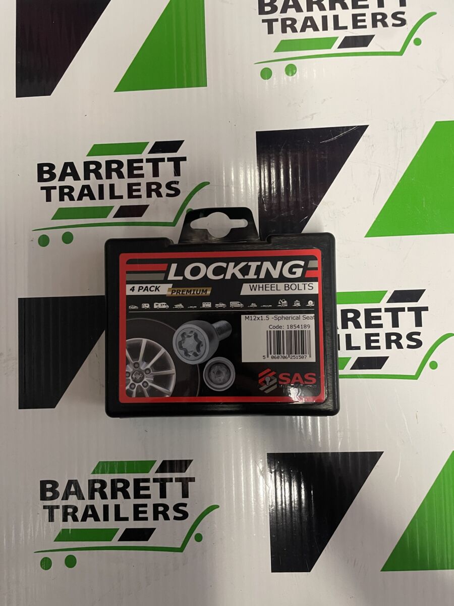 SAS Spherical Locking Wheel Bolts 4 Pack